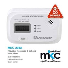 RILEVATORE ELETTRONICO MONOSSIDO DI CARBONIO -CO- MKC-208A