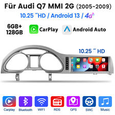 Display 10,25'' Carplay 6+128GB per Audi Q7 4L MMI 2G 2005-2009 Navi Media AUX
