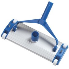 Testa Scopa Aspirafango Professionale in Alluminio per Piscina Misura 34,5x13 cm