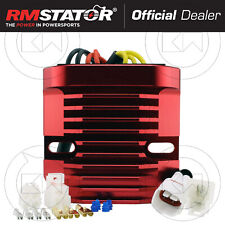 REGOLATORE DI TENSIONE RMSTATOR MOSFET ALLUMINIO CNC RED per SUZUKI SV 650 2017