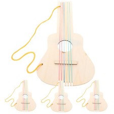 4 Sets Chitarra Bimbo Per Bambini Giocattolo Di Guitarre Principianti