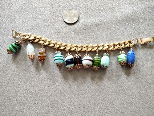 Bracciale vintage murano arte - bracciale,