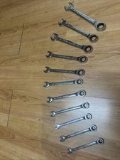 Serie Completa 11 Pz  Chiavi Combinate Cricchetto Da 8 a 19