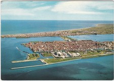 CHIOGGIA - SOTTOMARINA - VENEZIA - VEDUTA AEREA - VIAGG. 1971 -16776-