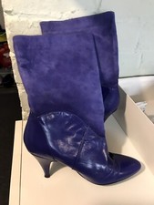 Stivali blu vintage taglia 36