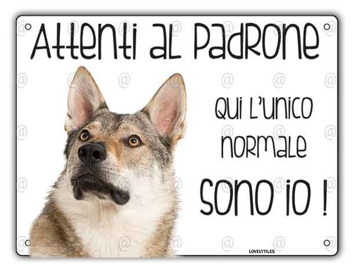 Cartello cane lupo - cane,