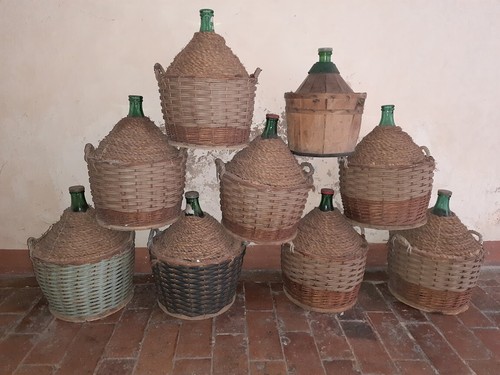 Damigiane vintage litri - damigiane, n.