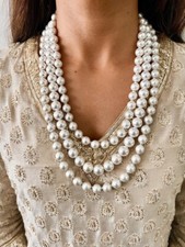 Collana grossa multi 3 file