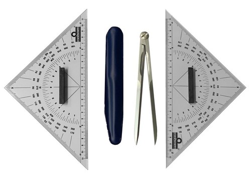 Kit carteggio nautico composto - kit,