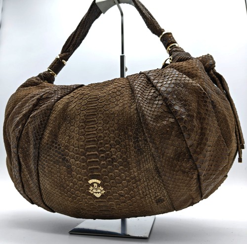 Borsa tracolla bally - borsa, pitone