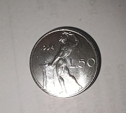 Moneta repubblica italiana - italiana, "