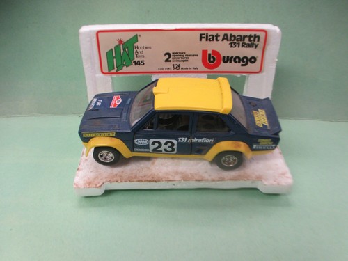 Burago fiat abarth - abarth, rally