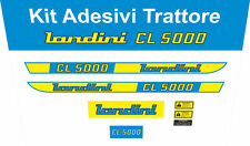 KIT ADESIVI DECALCOMANIA TRATTORE LANDINI CL5000 COMPLETO DI AVVERTENZE