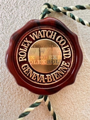 Sigillo cosc rolex originale - sigillo,