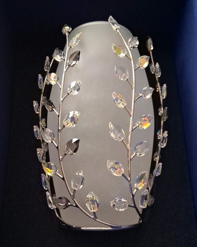 Vaso swarovski foglie - vaso,