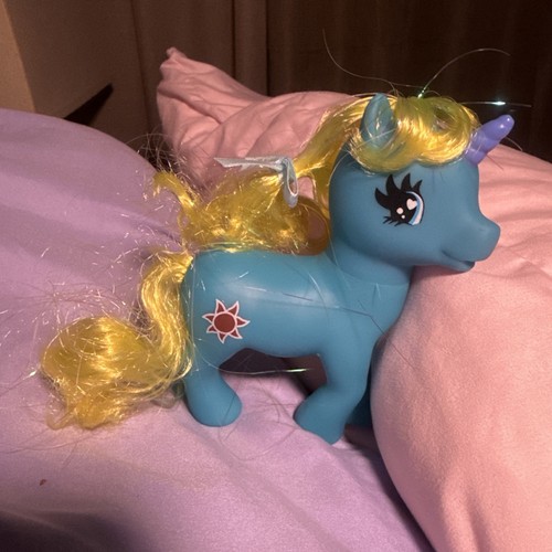 Little pony unicorno blu - pony,