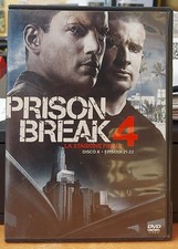 PRISON BREAK 4 LA STAGIONE FINALE DISCO 6 EPISODI 21-22 DVD CONSEGNA 24/48H BRT