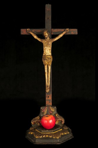 Antico crocifisso cristo su - crocifisso,,
