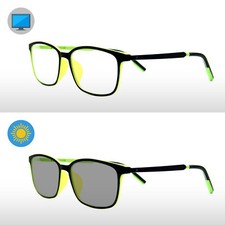 OCCHIALI ANTI LUCE BLU E FOTOCROMATICI!! PIXEL LENS SUNNY SPRING NEUTRI