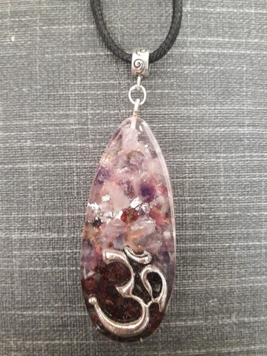 Collana orgonite ciondolo - orgonite,