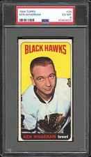 1964 TOPPS 28 KEN WHARRAM PSA 6 97803637