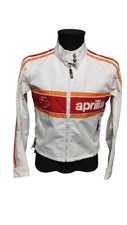* GIACCA MOTO GILET ORIGINALE APRILIA RS MOTO ARANCIONE BIANCO M AP8707166