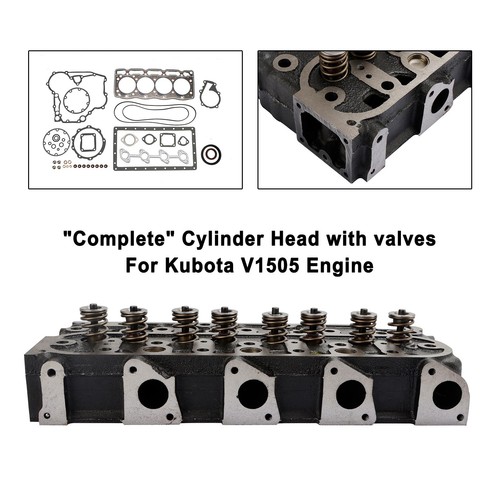 Complete cylinder head full - complete,