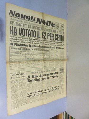 Giornale napoli notte - giornale, 27