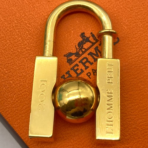 Charm hermes cadena lock gold - cadena,