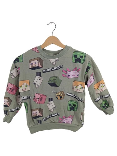 Felpa minecraft taglia 122 - felpa,