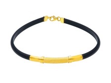Bracciale oro giallo 18k e - bracciale, in