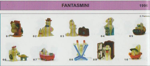 Sorpresine kinder fantasmini - sorpresine,