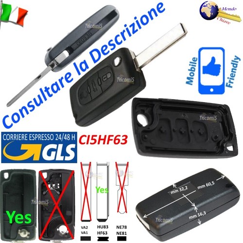 Chiave telecomando guscio - chiave,