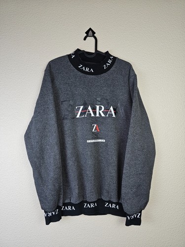 Zara felpa finto collo uomo - felpa,