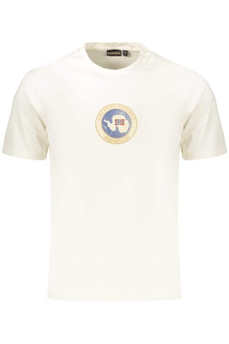 Shirt napapijri bianco - t-shirt,