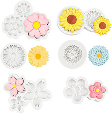 Set Di 6 Stampi in Silicone a