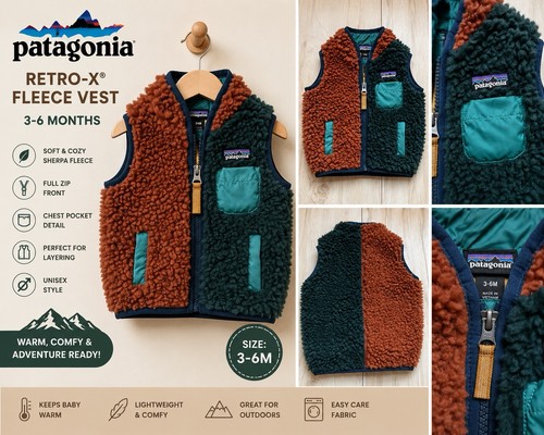 Patagonia baby retro gilet - patagonia, retro-x