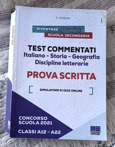 Libro concorso scuola test - libro,