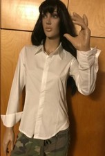 camicia bianca cotone donna