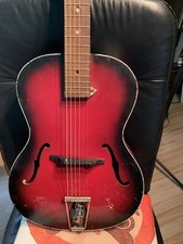 chitarra jazz Meazzi  Hollywood Egmond rara anni 60