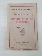 Felice Momigliano "Scintille del roveto di Staglieno"