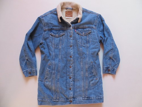 Giacca levi lunga jeans - giacca,
