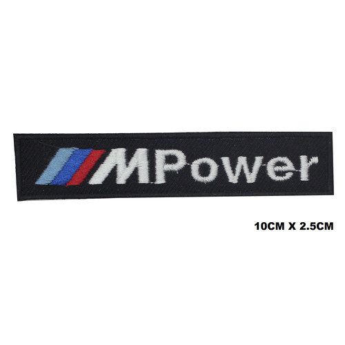 Power car patch iron on - power,