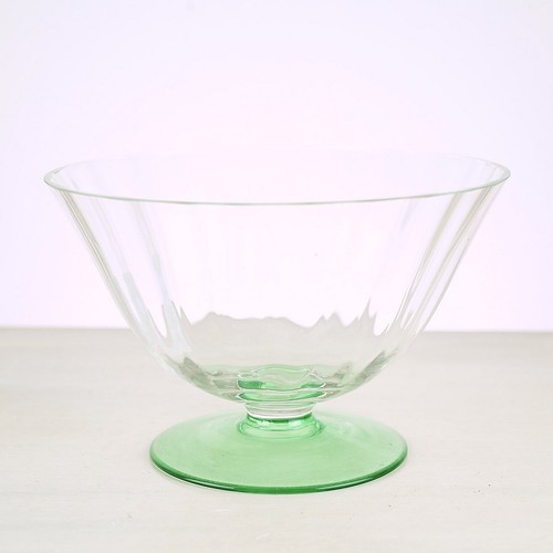 Vaso vetro lavorato mano - vetro,