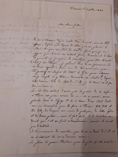 Cuneo lettere manoscritte - cuneo,