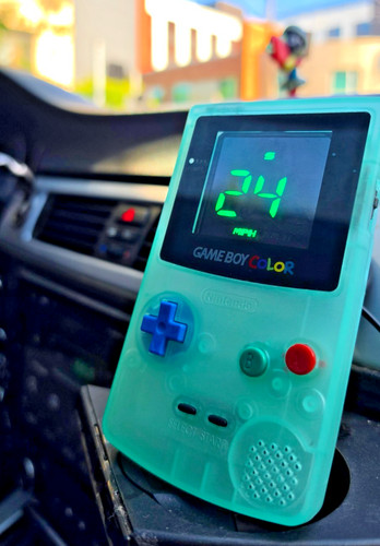 Game boy color tachimetro - boy,