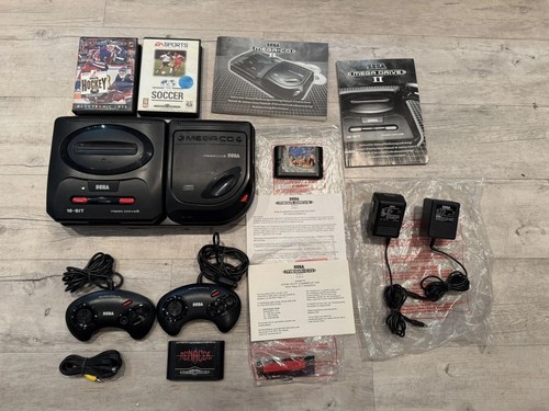 Mega megadrive 2 con 4 - 2,