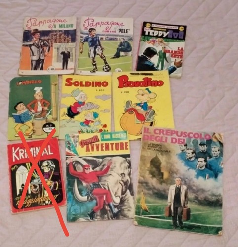 Lotto fumetti misti italiani - lotto,