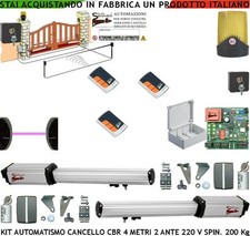 CANCELLO AUTOMATICO 4 MT 2