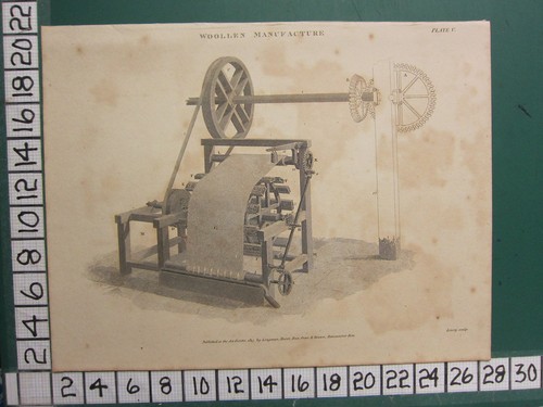 1815 datato antico stampa - datato, ~